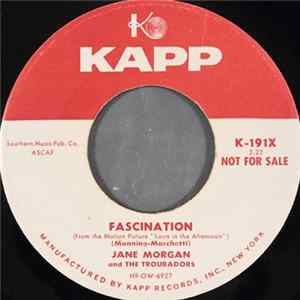 Jane Morgan And The Troubadors - Fascination mp3