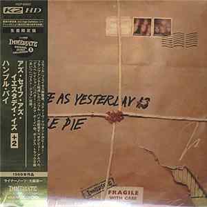 Humble Pie - As Safe As Yesterday Is mp3
