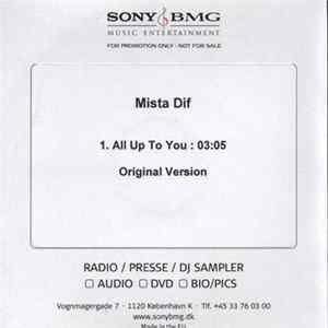 Mista Dif - All Up To You mp3
