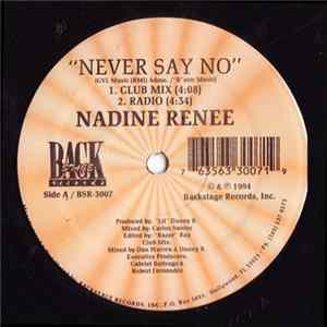 Nadine Renee - Never Say No mp3