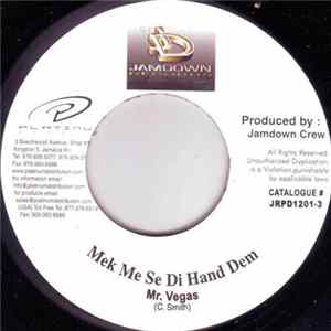Mr. Vegas - Mek Me Se Di Hand Dem mp3