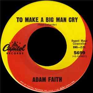 Adam Faith - To Make A Big Man Cry / Here's Another Day mp3