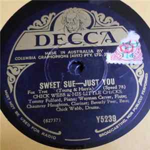 Chick Webb & His Little Chicks / Adrian Rollini Quintet - Sweet Sue - Just You / Josephine mp3
