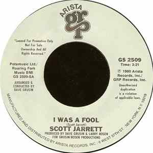 Scott Jarrett - I Was A Fool / The Image Of You mp3