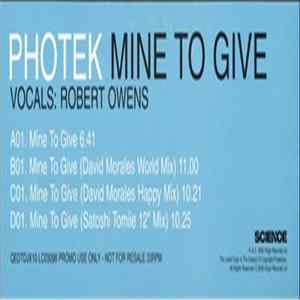 Photek - Mine To Give mp3
