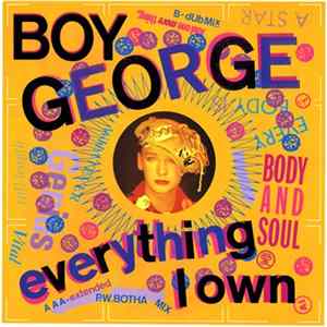 Boy George - Everything I Own mp3