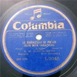 A. M. Gugliemetti - Le Variazioni Di Proch = Song With Variations / The Magic Flute = Gli Angeli D'Inferno mp3