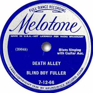 Blind Boy Fuller - Death Valley / Throw Your Yas Yas Back In Jail mp3
