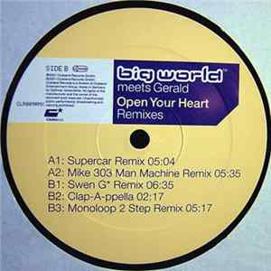 Big World Meets Gerald - Open Your Heart (Remixes) mp3