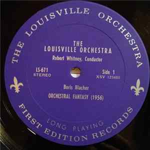 Boris Blacher / Andrzej Panufnik – The Louisville Orchestra, Robert Whitney - Orchestral Fantasy / Rhapsody For Orchestra mp3