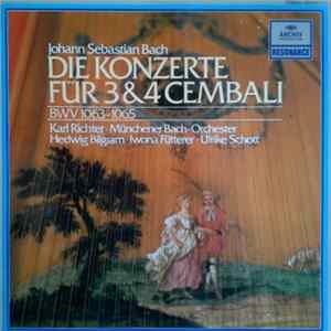 Bach - Karl Richter • Münchener Bach-Orchester, Hedwig Bilgram • Iwona Fütterer • Ulrike Schott - Die Konzerte Für 3 & 4 Cembali (BWV 1063—1065) mp3