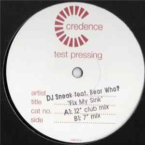 DJ Sneak Feat. Bear Who? - Fix My Sink mp3