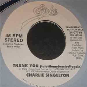 Charlie Singleton & Modern Man - Thank You (Falettinmebemicelfagain) mp3