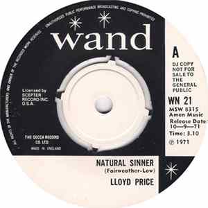 Lloyd Price - Natural Sinner mp3