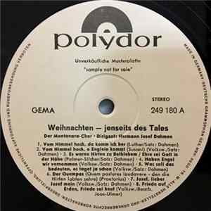 Der Montanara Chor - Weihnachten - Jenseits Des Tales mp3