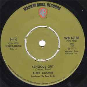 Alice Cooper - School's Out / Gutter Cat mp3