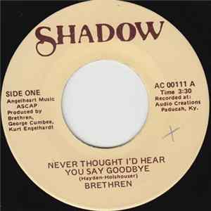 Brethren - Never Thought I'd Hear You Say Goodbye / Can't Seem To Find Love mp3