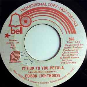 Edison Lighthouse - It's Up To You Petula / Let's Make It Up mp3