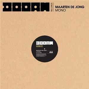 Maarten de Jong - Mono mp3