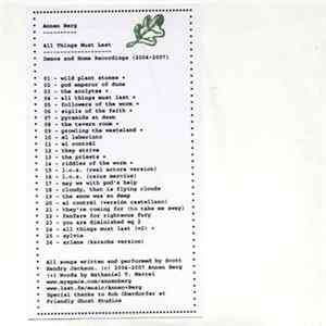 Annen Berg - All Things Must Last mp3