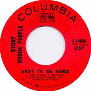 Stony Brook People - Easy To Be Hard / There's Tomorrow mp3