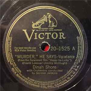 Dinah Shore - "Murder," He Says / Something To Remember You By mp3