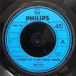 Deni Reid - Everybody's Got To Have Someone Somehow mp3