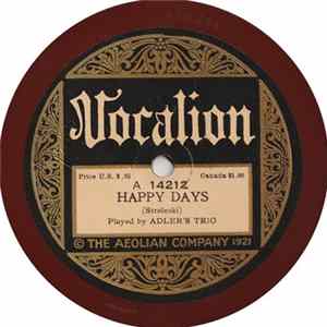 Adler's Trio - Happy Days / Herd Girl's Dream mp3