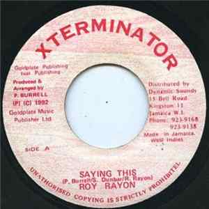 Roy Rayon - Saying This mp3