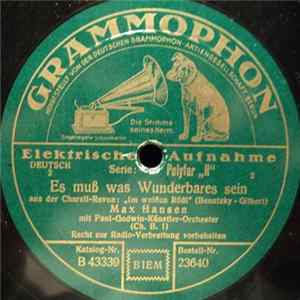 Max Hansen - Es Muß Was Wunderbares Sein / „Im Weißen Rößl“ Am Wolfgangsee mp3