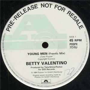 Betty Valentino - Young Men mp3