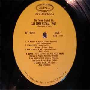 Various - The Twelve Greatest Hits San Remo Festival 1967 mp3
