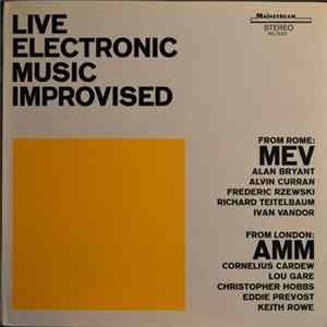 MEV - AMM - Live Electronic Music Improvised mp3