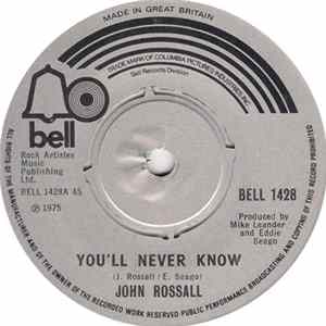 John Rossall - You'll Never Know mp3