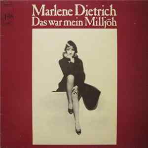 Marlene Dietrich - Das War Mein Milljöh mp3