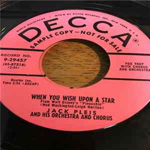 Jack Pleis And His Orchestra And Chorus - When You Wish Upon A Star mp3