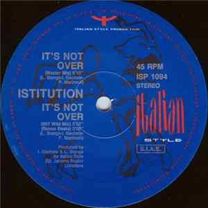 Istitution - It's Not Over mp3