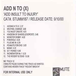 Add N To (X) - Add Insult To Injury mp3