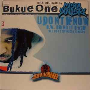 Bukue One - U Don't Know mp3