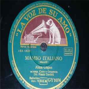 Alma Cogan - Mambo Italiano / The Naughty Lady Of Shady Lane mp3