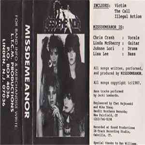 Missdemeanor - Missdemeanor mp3