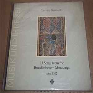 Early Music Quartet - Carmina Burana (II) - 13 Songs From The Benediktbeuern Manuscript circa 1300 mp3