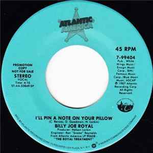 Billy Joe Royal - I'll Pin A Note On Your Pillow mp3