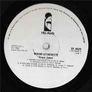 Grace Jones - Warm Leatherette mp3