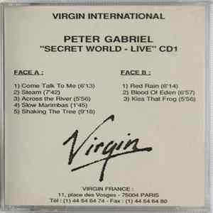 Peter Gabriel - "Secret World - Live" mp3