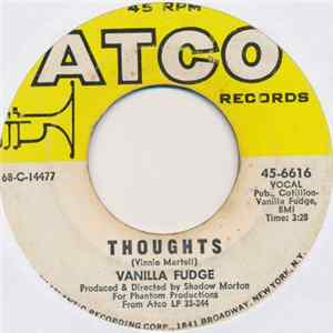 Vanilla Fudge - Thoughts / Take Me For A Little While mp3