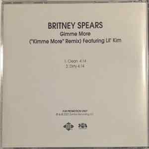 Britney Spears Featuring Lil' Kim - Gimme More ("Kimme More" Remix) mp3