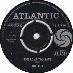 Joe Tex - The Love You Save (May Be Your Own) mp3