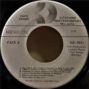 Cafe Creme - Citations Ininterrompues mp3