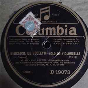 Adolphe Frezin / F. Goeyens - Berceuse De Jocelyn / Sérénade mp3